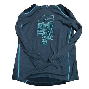 The North Face Graphic Logo Hooded Long Sleeve T-Shirt